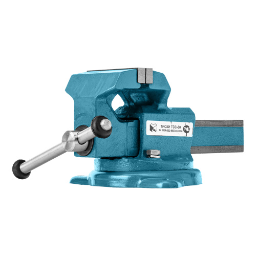 Тиски слесарные, 80 мм, поворотные (Глазов) по ценам производителя в Воронеже с доставкой по всей России