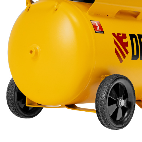 Компрессор безмасляный, малошумный DLS 2200/50, 2200 Вт, 2x1100, 50 л, 380 л/мин Denzel по ценам производителя в Воронеже с доставкой по всей России