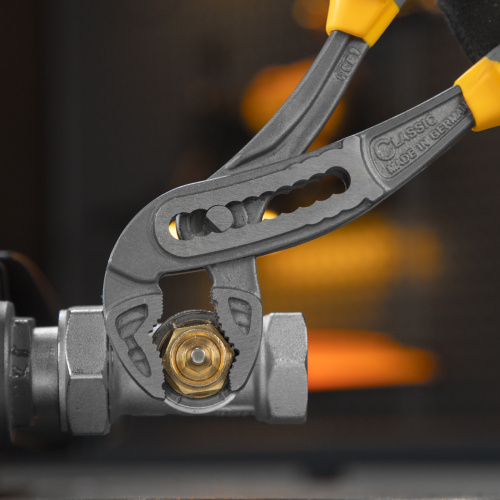 Клещи переставные, трехкомпонентные рукоятки 240 мм Denzel по ценам производителя в Воронеже с доставкой по всей России