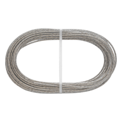 Трос металлополимерный прозрачный ПР-3.0, толщина 3.0 мм, моток 20 метров Сибртех по ценам производителя в Воронеже с доставкой по всей России