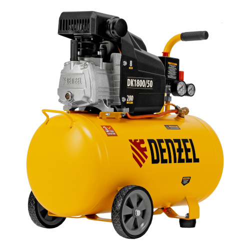 Компрессор воздушный DK1800/50, Х-PRO 1.8 кВт, 280л/мин, 50л Denzel по ценам производителя в Воронеже с доставкой по всей России