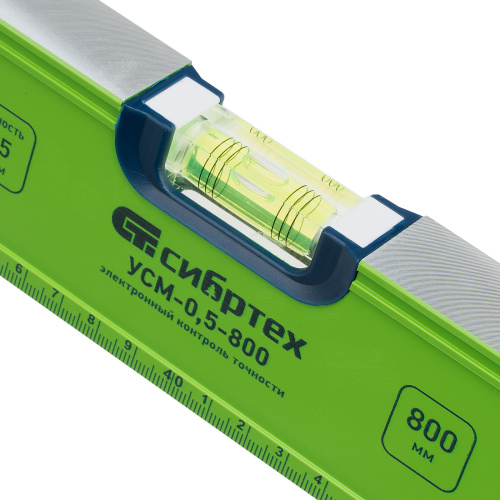 Уровень алюминиевый УСМ-0,5-800, фрезерованный, 3 глазка, магнитный, рукоятки, 800 мм Сибртех по ценам производителя в Воронеже с доставкой по всей России