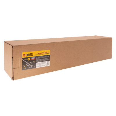 Комплект насадок для строительного миксера, 2шт., 220х560 мм, оцинкованные, хвостовик HEX13 Denzel по ценам производителя в Воронеже с доставкой по всей России