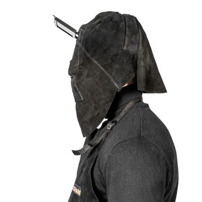 Маска сварщика из спилка купить в Москве с доставкой по всей России | ProtosMarket.ru