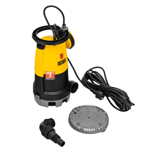 Дренажный насос для чистой и грязной воды DP450S, 450 Вт, напор 6 м, 12000 л/ч Denzel по ценам производителя в Воронеже с доставкой по всей России