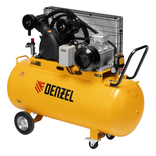 Компрессор воздушный рем. привод BCV 4000-T/200, 4,0 кВт, 200 литров, 690 л/мин Denzel по ценам производителя в Воронеже с доставкой по всей России