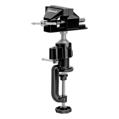 Тиски настольные, многофункциональные, сменная насадка, хомут для дрели, шарнирный механизм, 70 мм Matrix по ценам производителя в Воронеже с доставкой по всей России