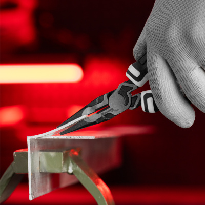 Длинногубцы прямые 165 мм, усиленная система, Pro Matrix по ценам производителя в Воронеже с доставкой по всей России