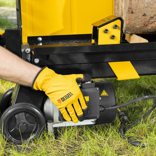 Дровокол электрический ELS7T-52, 2300 Вт, сила раскола 7т, макс. размеры полена D250 x 520 мм Denzel по ценам производителя в Воронеже с доставкой по всей России