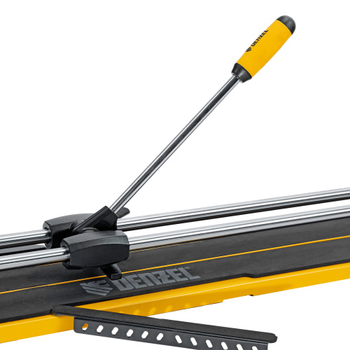 Плиткорез 800х14мм, цельнометал. напр., каретка на подш., стальная станина, рукоятка-пенал Denzel по ценам производителя в Воронеже с доставкой по всей России