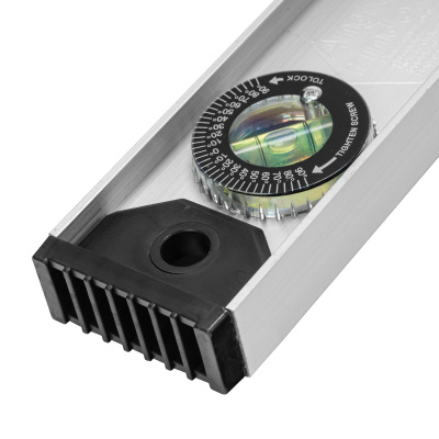 Уровень алюминиевый "Рельс", 2000 мм, 3 глазка (1 поворотный) Matrix по ценам производителя в Воронеже с доставкой по всей России