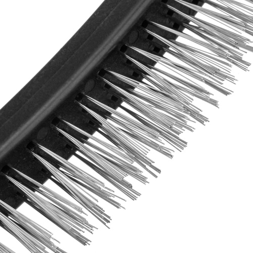 Щетка трехрядная металлическая с пластмассовой ручкой Sparta по ценам производителя в Воронеже с доставкой по всей России