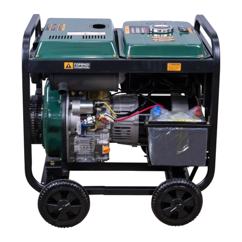 Генератор дизельный STEM Techno S5500DE (5.5 кВт, электростартер, дисплей, подогрев) по ценам производителя в Воронеже с доставкой по всей России