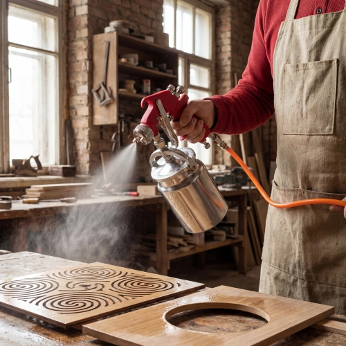 Краскораспылитель HP пневмат. с нижним бачком V= 1 л, сопло диаметром 1.8 мм Matrix по ценам производителя в Воронеже с доставкой по всей России