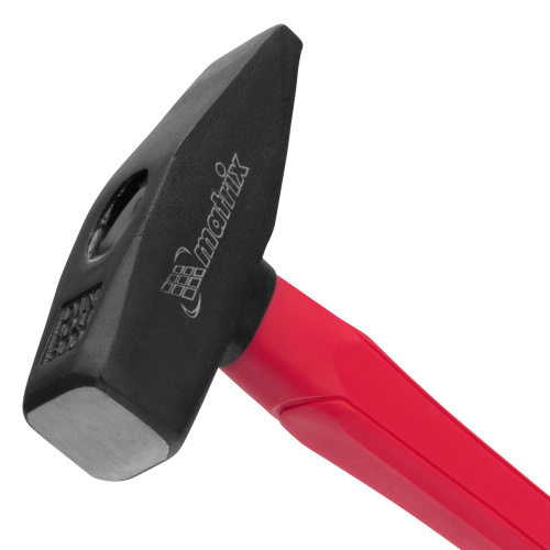 Молоток слесарный optimal, 800 г, фибергласовая обрезиненная рукоятка, квадратный боек Matrix по ценам производителя в Воронеже с доставкой по всей России