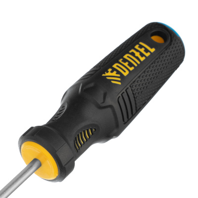 Отвертка SL4х100 мм, CrV, трехкомпонентная рукоятка Denzel по ценам производителя в Воронеже с доставкой по всей России