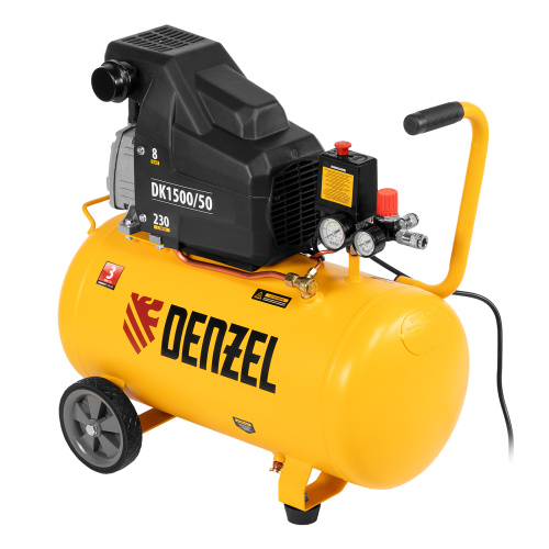 Компрессор воздушный DK1500/50, Х-PRO 1.5 кВт, 230 л/мин, 50 л Denzel по ценам производителя в Воронеже с доставкой по всей России