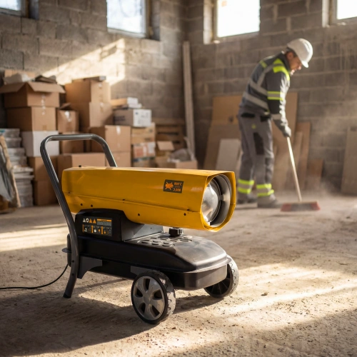 Дизельная тепловая пушка DHG-45i, 45 кВт, 1000 м3/ч, прямой нагрев, электронный термостат Denzel по ценам производителя в Воронеже с доставкой по всей России