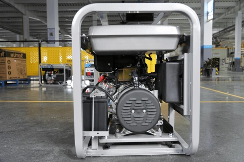 Генератор дизельный 5,0 кВт 220В с электростартером и колесами TOR KM5000D по ценам производителя в Воронеже с доставкой по всей России