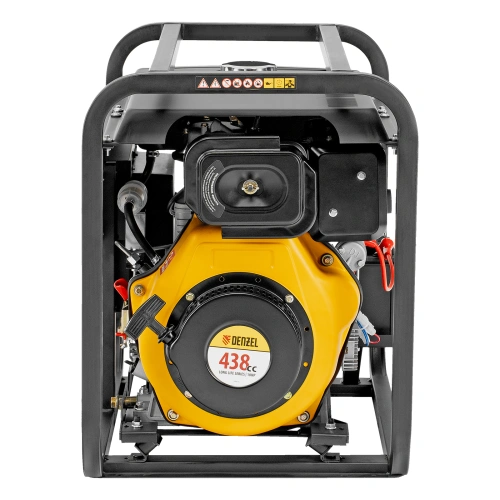 Генератор дизельный DES-55E, 5,5 кВт, 230 В, 11 л, электростартер Denzel по ценам производителя в Воронеже с доставкой по всей России