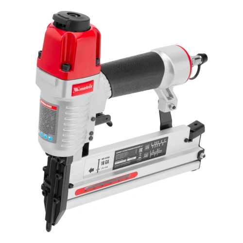 Нейлер-степлер пневматический 2 в 1, с регулировкой глубины забивания, гвозди 18GA, скобы 18GA Matrix по ценам производителя в Воронеже с доставкой по всей России