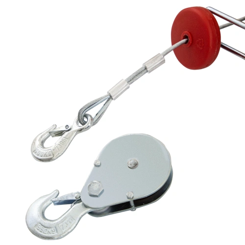 Тельфер электрический TF-1000,1 т, 1600 Вт, высота 12 м, 8 м/мин Denzel по ценам производителя в Воронеже с доставкой по всей России