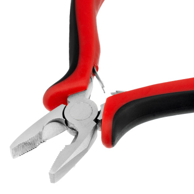 Плоскогубцы Mini, 130 мм, никелированные, авторазжим, двухкомпонентные рукоятки Matrix по ценам производителя в Воронеже с доставкой по всей России