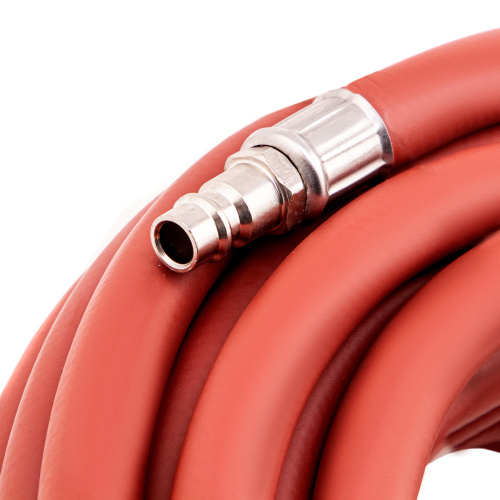 Шланг пневматический резиновый, 10 x 16 мм, 24 бар, армированный, быстросъемное соединение, 20 м Stels по ценам производителя в Воронеже с доставкой по всей России