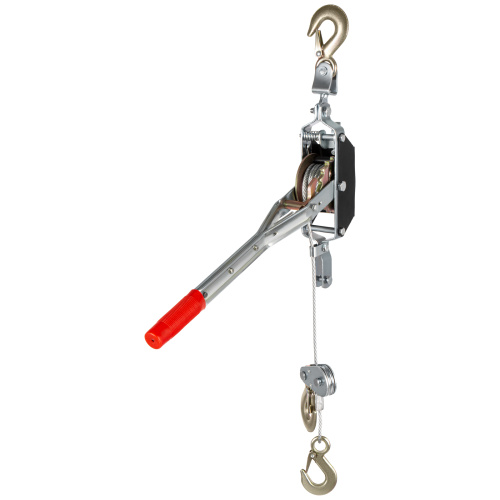 Лебедка рычажная, тяга 2 т, подъем 0.8 т, одинарное храповое колесо Matrix по ценам производителя в Воронеже с доставкой по всей России