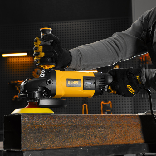 Машина шлифовальная угловая AG230-2400, 2400 Вт, 230 мм, 6000 об/мин Denzel по ценам производителя в Воронеже с доставкой по всей России