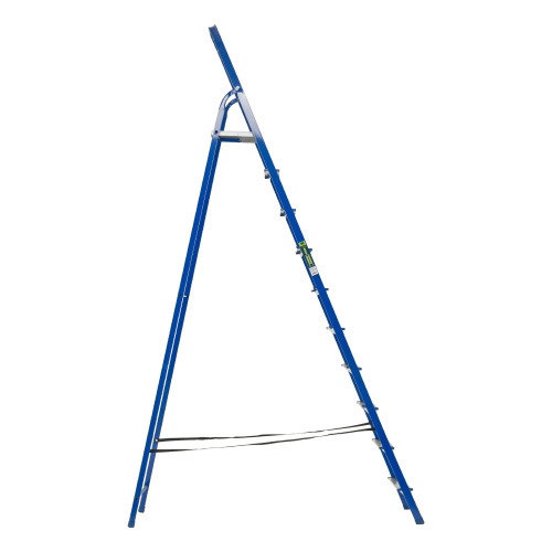 Стремянка, 10 ступеней, стальной профиль, алюминиевые ступени Сибртех по ценам производителя в Воронеже с доставкой по всей России