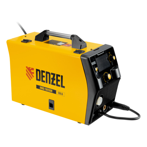 Аппарат инвертор. полуавтомат. cварки IMIG-185SDR, 180 А, ПВ 60%, катушка 5 кг Denzel по ценам производителя в Воронеже с доставкой по всей России