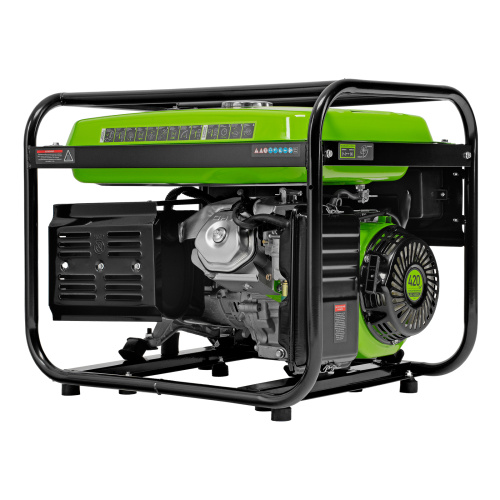 Генератор бензиновый БС-6500Э, 5.5 кВт, 230В, четырехтактный, 25 л, электростартер Сибртех по ценам производителя в Воронеже с доставкой по всей России