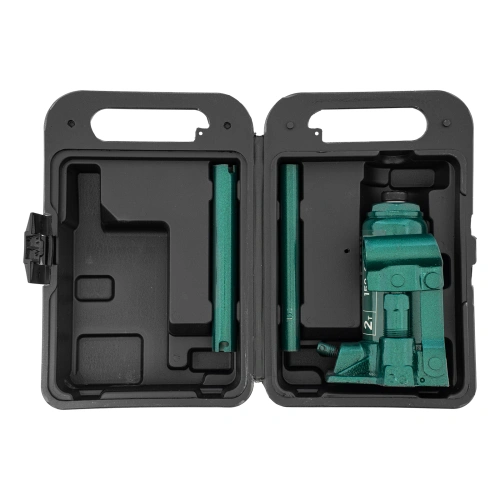 Домкрат гидравлический бутылочный, 2 т, 150-280 мм, в пласт. кейсе Сибртех по ценам производителя в Воронеже с доставкой по всей России