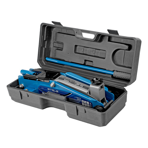 Домкрат гидравлический подкатной, высокий подъем, 3т, SUV, 190-535 мм, в кейсе Stels по ценам производителя в Воронеже с доставкой по всей России