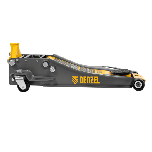 Домкрат гидравлический подкатной, 3 т, 75-500 мм, быстрый подъем, низкий подхват, проф. Denzel по ценам производителя в Воронеже с доставкой по всей России