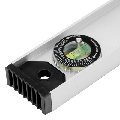 Уровень алюминиевый "Рельс", 1000 мм, 3 глазка (1 поворотный) Matrix по ценам производителя в Воронеже с доставкой по всей России