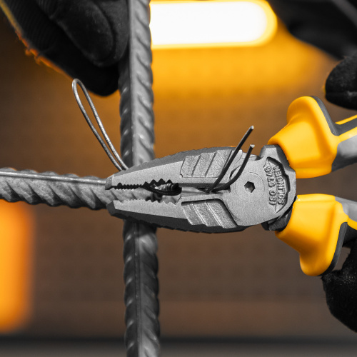 Плоскогубцы комбинированные 165 мм, трехкомпонентные рукоятки Denzel по ценам производителя в Воронеже с доставкой по всей России