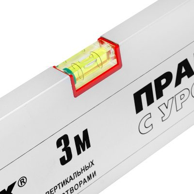 Правило алюминиевое с уровнем, L-3.0 м, 2 ручки Matrix по ценам производителя в Воронеже с доставкой по всей России