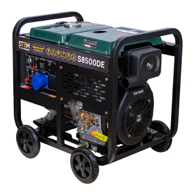 Генератор дизельный STEM Techno S8500DE (8,5кВт, электростартер, дисплей, подогрев, АВР) по ценам производителя в Воронеже с доставкой по всей России
