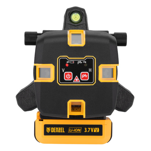 Лазерный уровень LX 05 Red, 20 м, 635 нм, аккумулятор Li 5200 mAh, резьба 5/8" Denzel по ценам производителя в Воронеже с доставкой по всей России