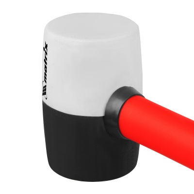 Киянка резиновая, 225 г, черно-белая резина, фибергласовая рукоятка Matrix по ценам производителя в Воронеже с доставкой по всей России