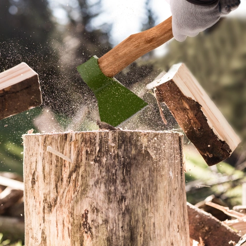 Топор кованный, в сборе, 1200/1550 г, деревянное топорище, 500 мм, Б3 Сибртех по ценам производителя в Воронеже с доставкой по всей России