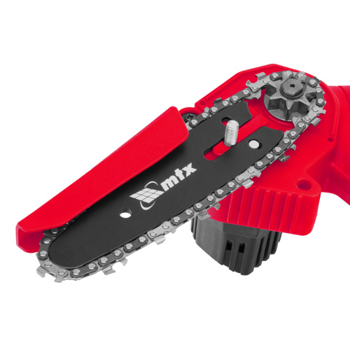 Цепная мини-пила аккумуляторная, MCS-100, шина 100 мм, Li-Ion, 20 В MTX по ценам производителя в Воронеже с доставкой по всей России