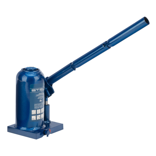 Домкрат гидравлический бутылочный телескопический, 4 т, H подъема 170-420 мм Stels по ценам производителя в Воронеже с доставкой по всей России