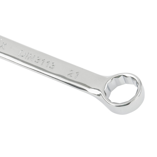 Ключ комбинированный, 21 мм, CrV, полированный хром Matrix по ценам производителя в Воронеже с доставкой по всей России