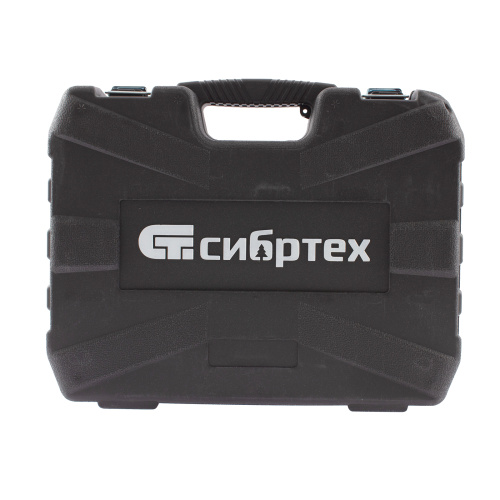 Набор инструмента, 1/2", 1/4", пластиковый кейс, 108 предметов Сибртех по ценам производителя в Воронеже с доставкой по всей России