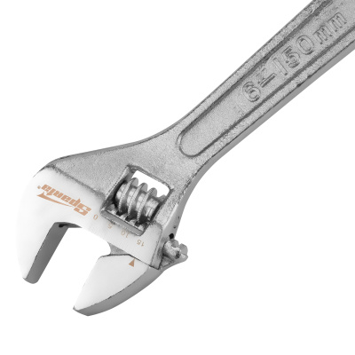 Ключ разводной, 150 мм, хромированный Sparta по ценам производителя в Воронеже с доставкой по всей России