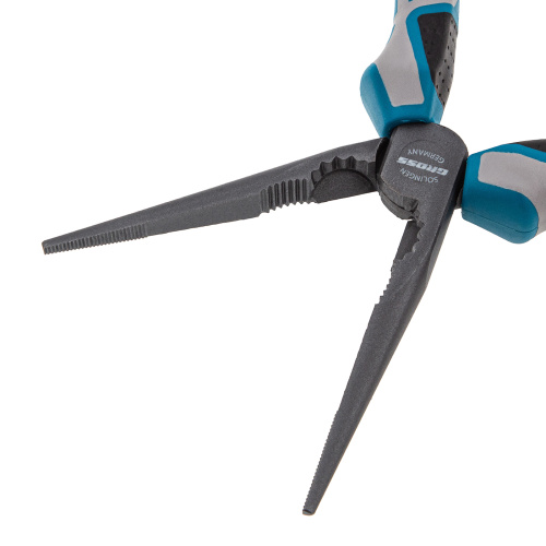 Длинногубцы прямые 205 мм, трехкомпонентные рукоятки Gross по ценам производителя в Воронеже с доставкой по всей России