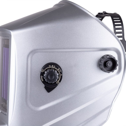 Маска сварщика GEFEST серебро  (ф-р 9700V, пр-во FoxWeld/КНР) без коробки по ценам производителя в Воронеже с доставкой по всей России